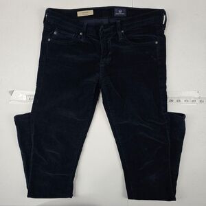 AG Adriano Goldmchied the stevie slim straight jeans corduroy blue 26R 4812‎